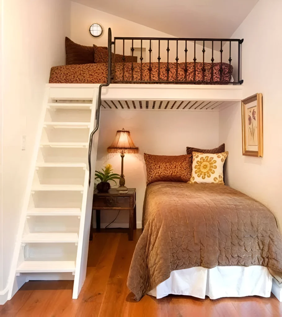 Cozy Shared Bedroom with Loft Bed