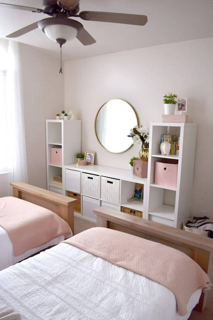 Shared Bedroom with Symmetrical Twin Beds