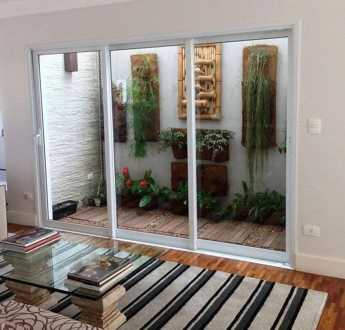 Small Home Decor - Glass Doors Indoor-Outdoor