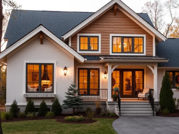 25 Stunning White Suburban Home Exteriors to Inspire in 2025