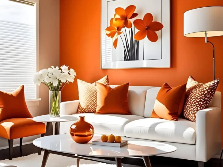 16 Warm Orange Home Decor Ideas for a Cozy & Stylish Space