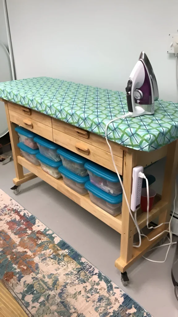 Multi-functional Ironing Board - Laundry Room Storage - Clever Design