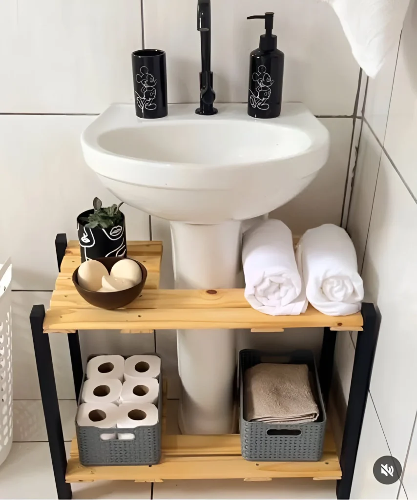 Under-Sink Organization - Bathroom Storage Solutions - Pedestal Sink