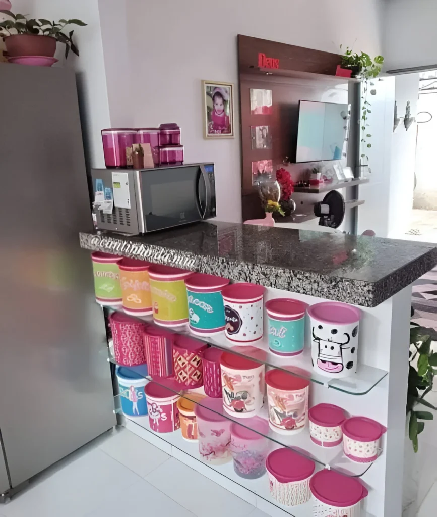 Kitchen Organization Like a Pro - Colorful Container Storage