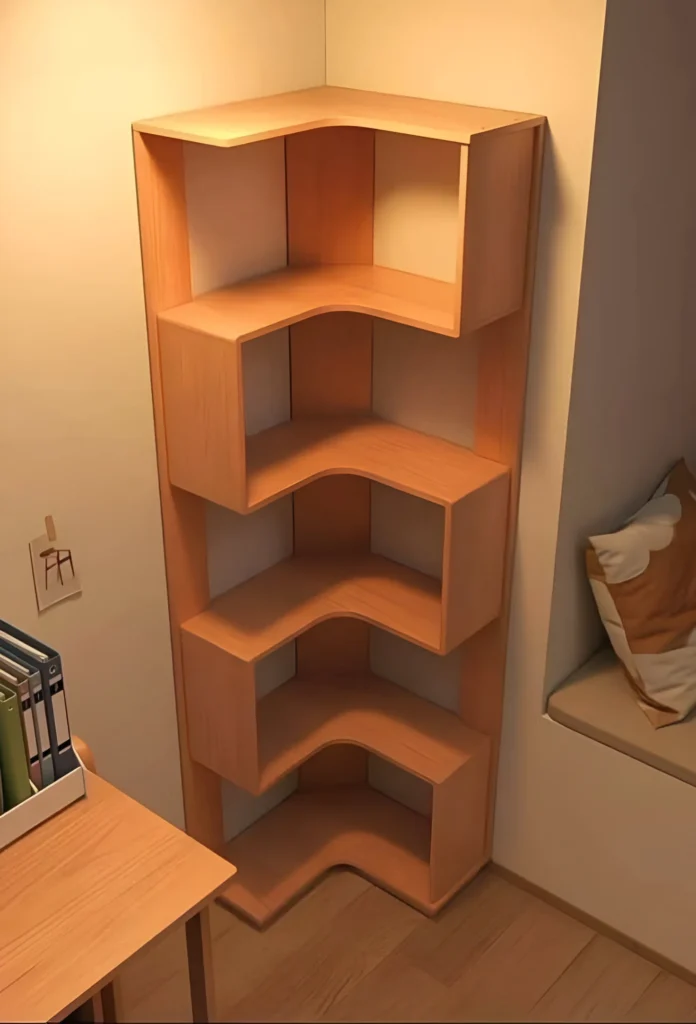 Smart Corner Shelving - Home Organization and Decor