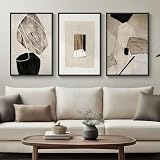 8 Best Abstract Canvas Wall Art Sets for Modern Minimalist Apartments