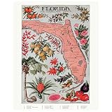 8 Best Botanical and Vintage Map Wall Art Prints for Home Office Gallery Walls