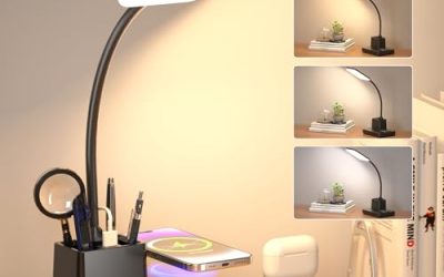 Best Desk Lamps with Wireless Charging Capabilities