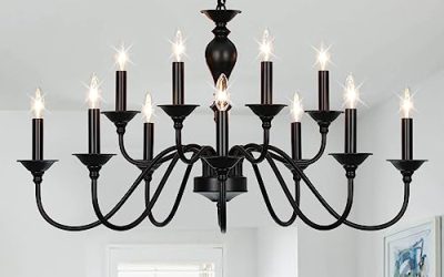 Best Farmhouse Chandeliers Under $200 for Dining Rooms