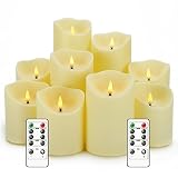 Best Flameless LED Candles with Timers for Fireplace Mantels
