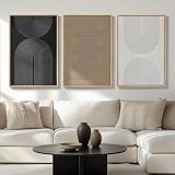 8 Best Large Framed Wall Arts for Above the Couch in Living Rooms