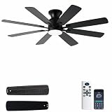 8 Best Low Profile Ceiling Fans with Lights for 8 Foot Ceilings