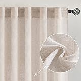 8 Best Sheer Linen Curtains for Soft Natural Light in Living Rooms