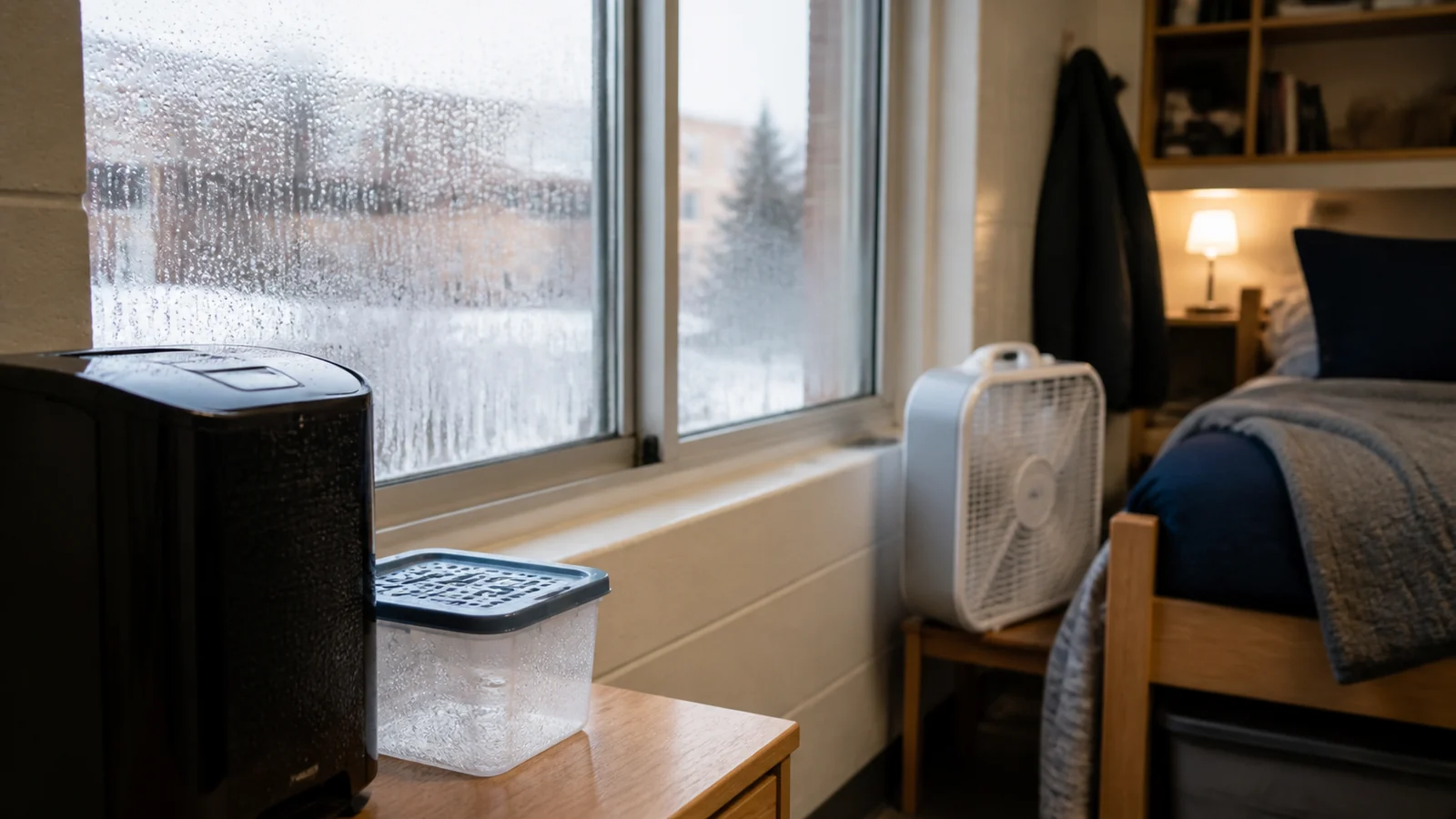 Dorm Room Window Condensation: Causes and Safe Fixes