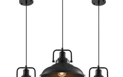 Rustic Barn Pendant Lights for Kitchen and Entryway