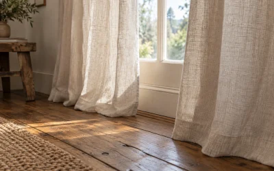 How to Align Curtain Hems Across Uneven Floors