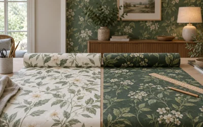 Choose Wallpaper Repeat for a Short Feature Wall