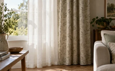 Coordinate Sheer and Opaque Curtain Patterns