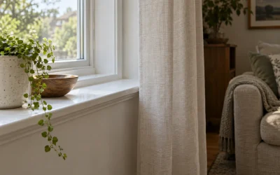 Measure Curtains Around a Projecting Window Sill