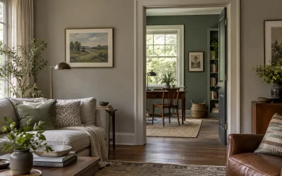 Plan a Color Transition Through Adjoining Rooms