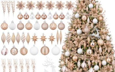 6 Christmas Tree Decorations Set (October 2026)